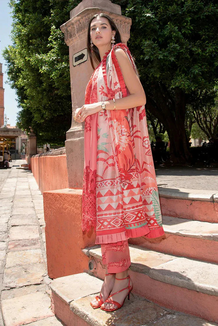 Picture of Mushq - Hemline Odyssey Lawn Collection - 09U-Marta - Unstitched - Available at Raja Sahib