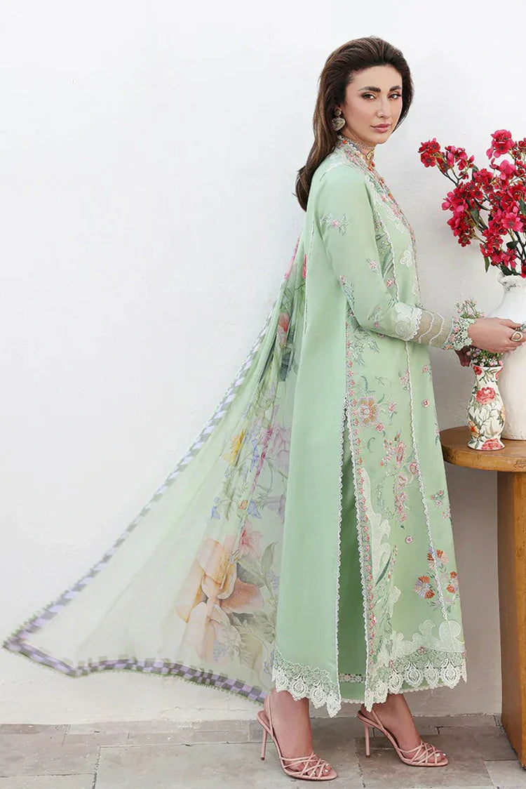 Picture of Roheenaz - Floral Reverie Embroidered Edit - 10-Daydream Gleam - Unstitched - Available at Raja Sahib