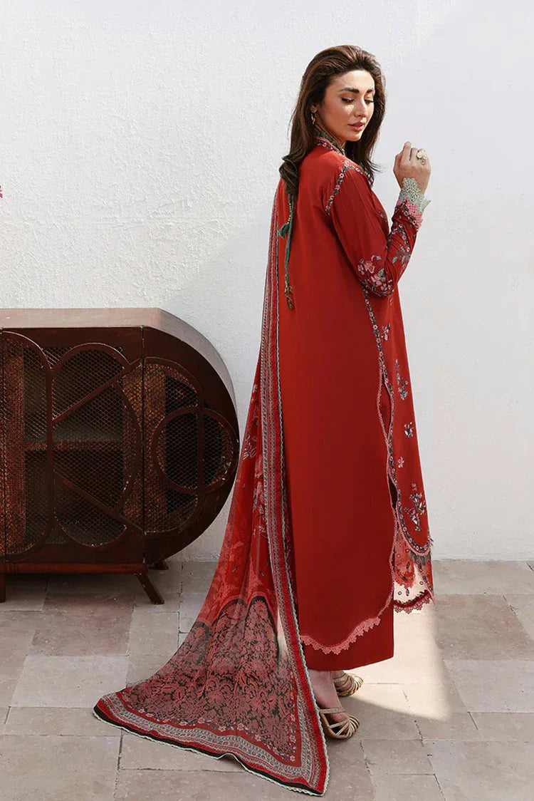 Picture of Roheenaz - Floral Reverie Embroidered Edit - 03-Serene Bloom - Unstitched - Available at Raja Sahib