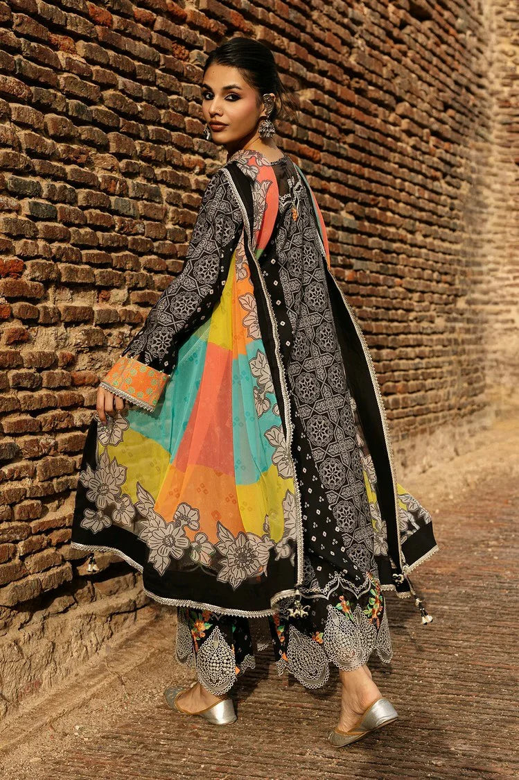 Picture of Charizma - Chunri Embroidered Lawn Vol 1 - CHN6-02 - Unstitched - Available at Raja Sahib