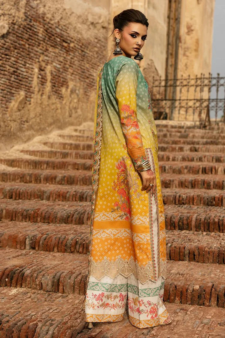 Picture of Charizma - Chunri Embroidered Lawn Vol 1 - CHN6-03 - Unstitched - Available at Raja Sahib