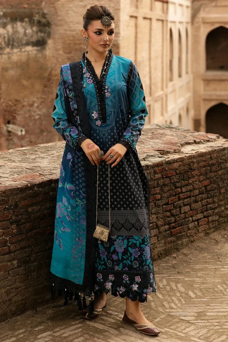 Picture of Charizma - Chunri Embroidered Lawn Vol 1 - CHN6-04 - Unstitched - Available at Raja Sahib