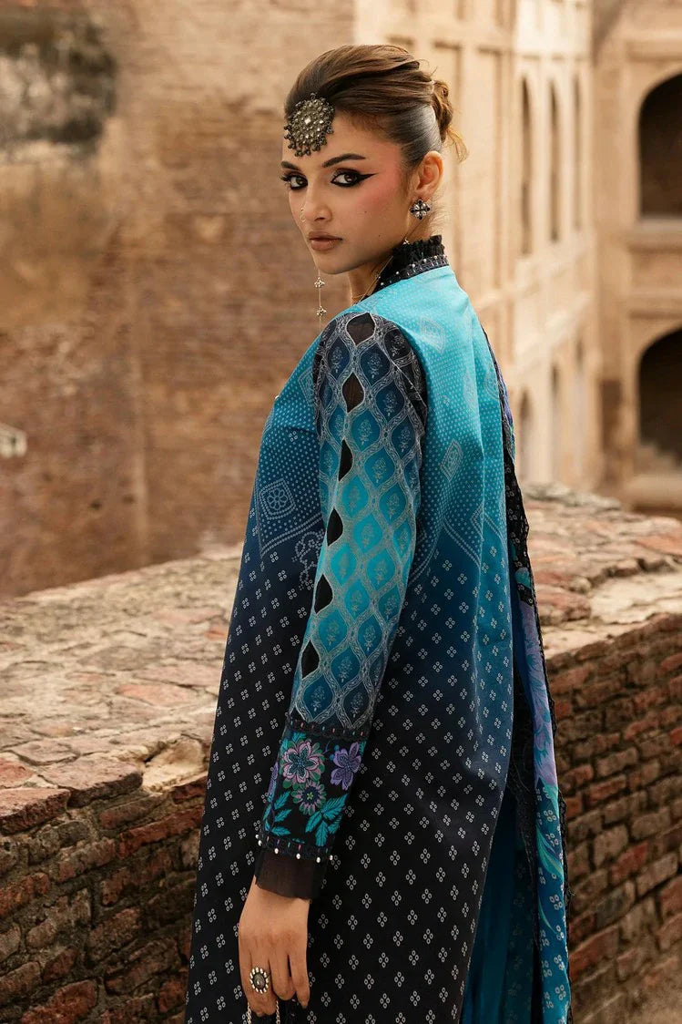 Picture of Charizma - Chunri Embroidered Lawn Vol 1 - CHN6-04 - Unstitched - Available at Raja Sahib