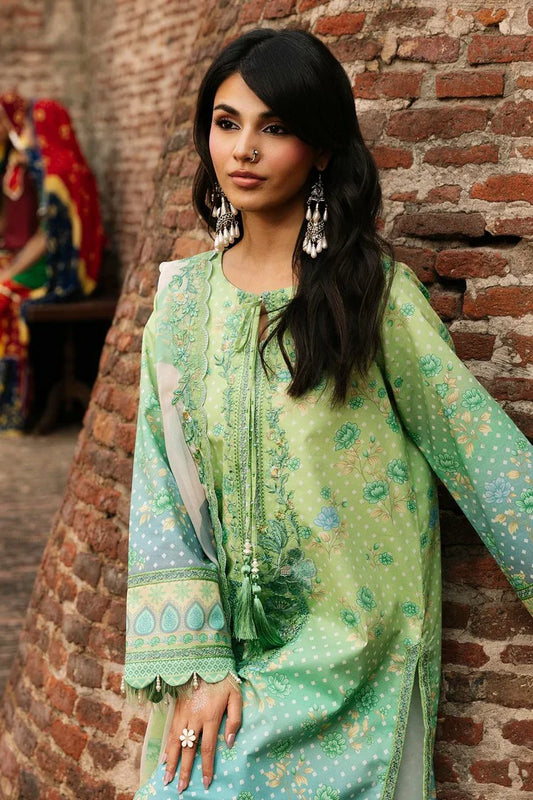 Picture of Charizma - Chunri Embroidered Lawn Vol 1 - CHN6-07 - Unstitched - Available at Raja Sahib