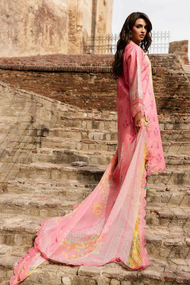 Picture of Charizma - Chunri Embroidered Lawn Vol 1 - CHN6-08 - Unstitched - Available at Raja Sahib