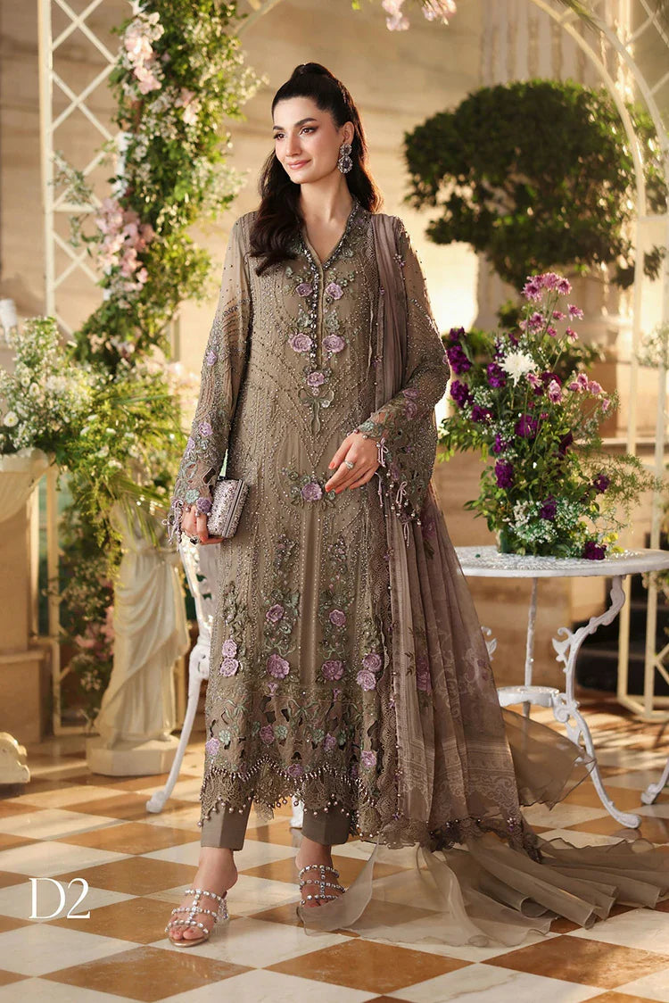 Picture of Maria B - Tea Affair Chiffon Collection - Design 02 - Unstitched - Available at Raja Sahib