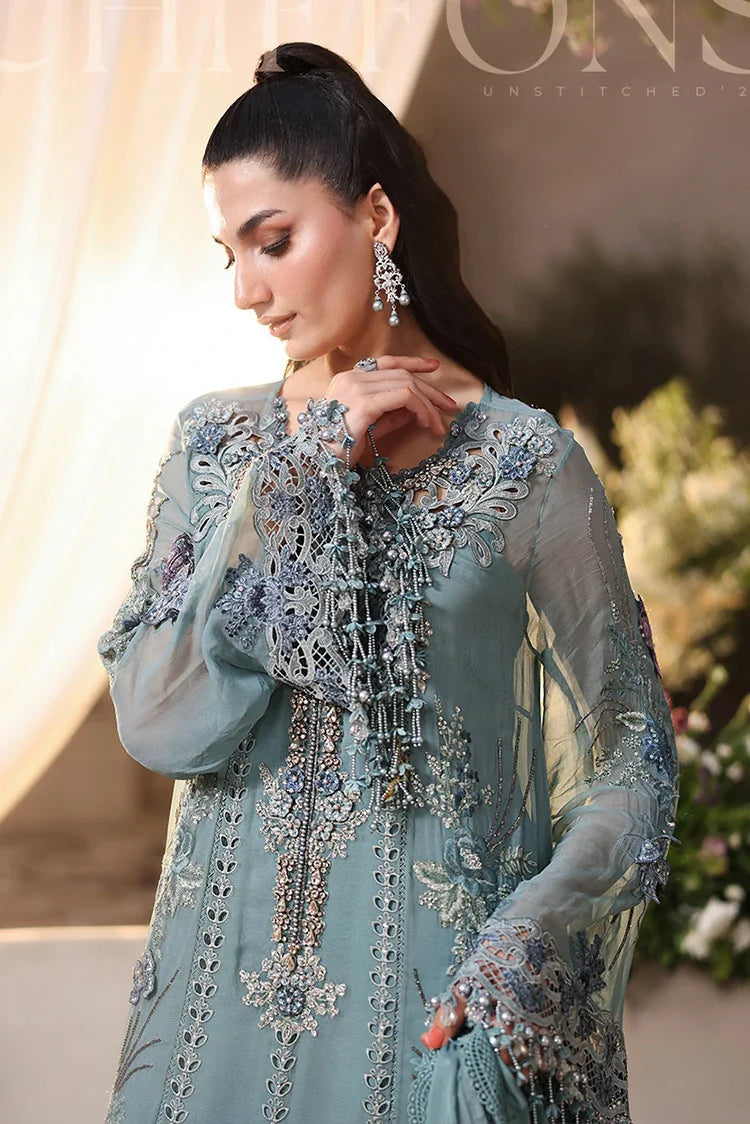 Picture of Maria B - Tea Affair Chiffon Collection - Design 06 - Unstitched - Available at Raja Sahib