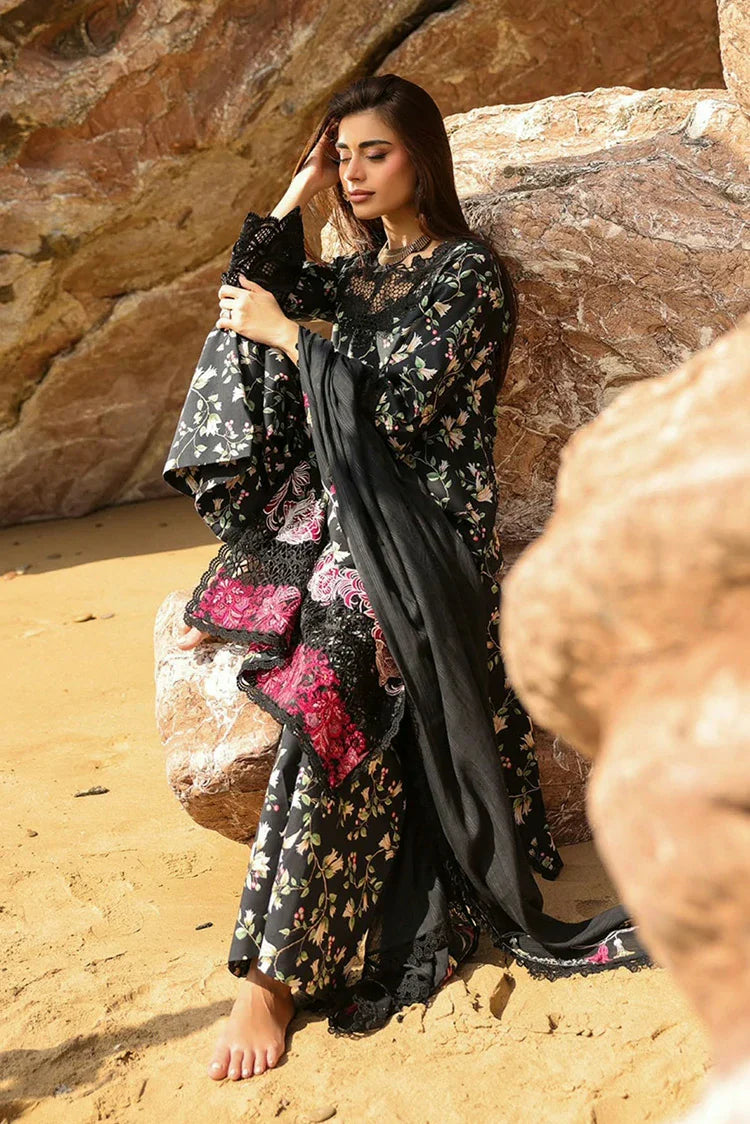 Picture of Manara - Summer Dreams Collection - VF-04-BLACK PEARL - Unstitched - Available at Raja Sahib