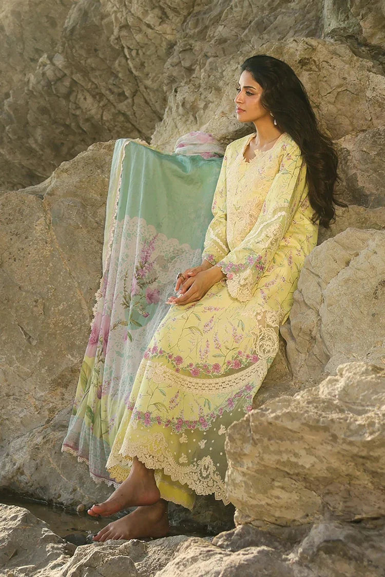 Picture of Manara - Summer Dreams Collection - VF-06-GOLDEN HAZE - Unstitched - Available at Raja Sahib