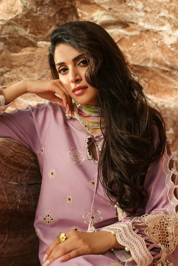 Picture of Manara - Summer Dreams Collection - VF-09-LAVENDER DREAMS - Unstitched - Available at Raja Sahib