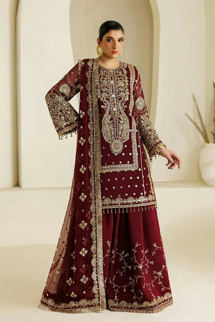 Picture of Alizeh - Aymal Bamber Chiffon Collection Vol 4 - AF-BHM-4071-Lira - Unstitched - Available at Raja Sahib