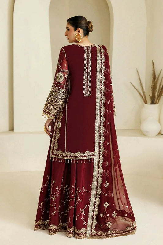 Alizeh - Aymal Bamber Chiffon Collection Vol 4 - AF-BHM-4071-Lira - Unstitched