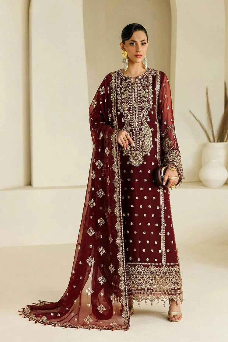 Picture of Alizeh - Aymal Bamber Chiffon Collection Vol 4 - AF-BHM-4071-Lira - Unstitched - Available at Raja Sahib