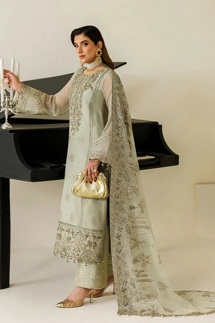 Picture of Alizeh - Aymal Bamber Chiffon Collection Vol 4 - AF-BHM-4072-Javi - Unstitched - Available at Raja Sahib