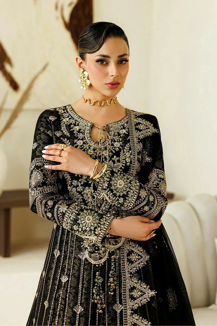 Picture of Alizeh - Aymal Bamber Chiffon Collection Vol 4 - AF-BHM-4073-Blanc - Unstitched - Available at Raja Sahib