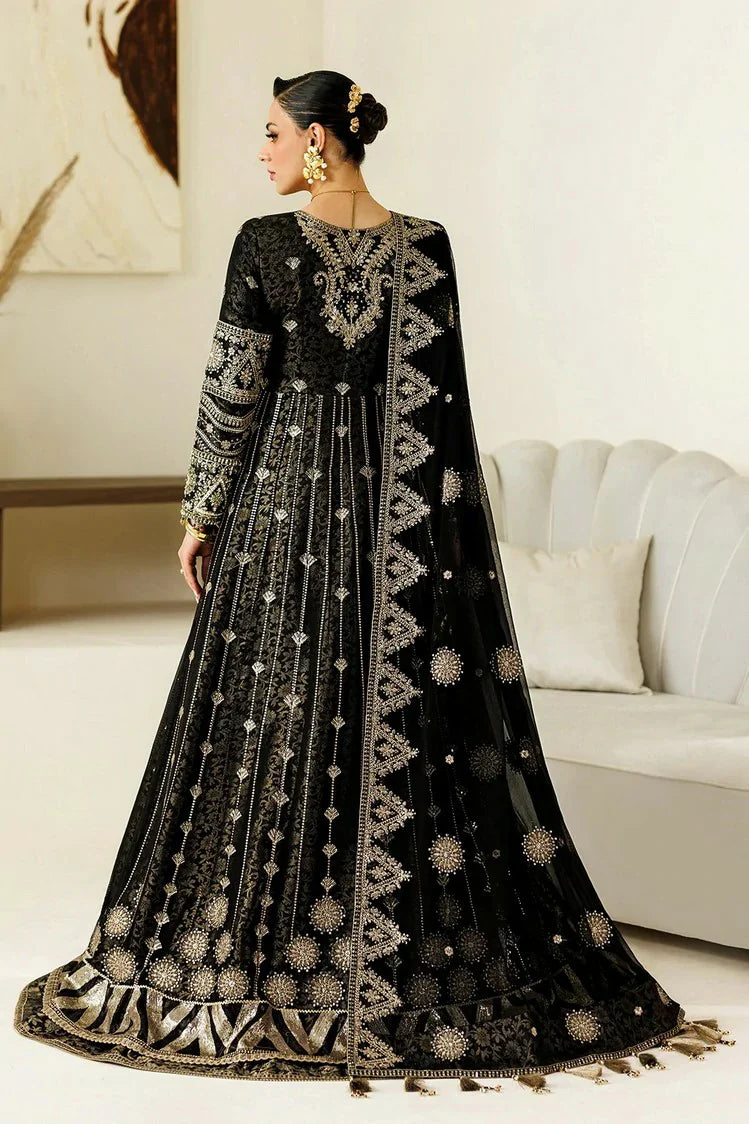 Picture of Alizeh - Aymal Bamber Chiffon Collection Vol 4 - AF-BHM-4073-Blanc - Unstitched - Available at Raja Sahib