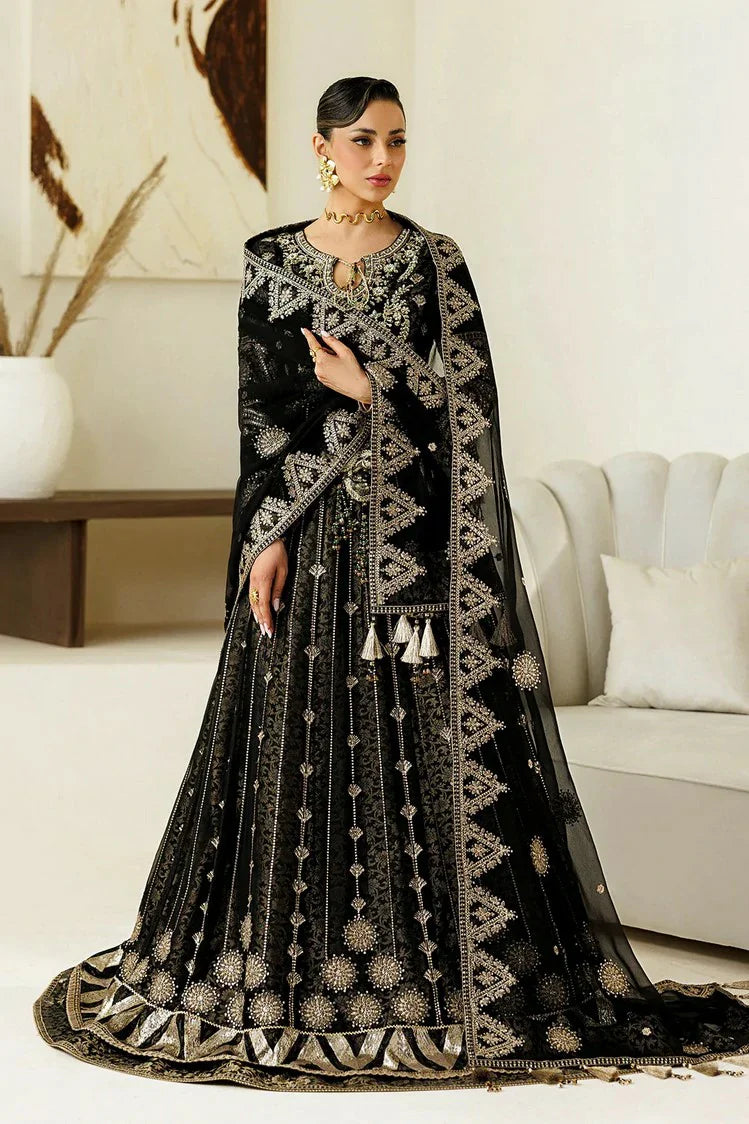 Picture of Alizeh - Aymal Bamber Chiffon Collection Vol 4 - AF-BHM-4073-Blanc - Unstitched - Available at Raja Sahib