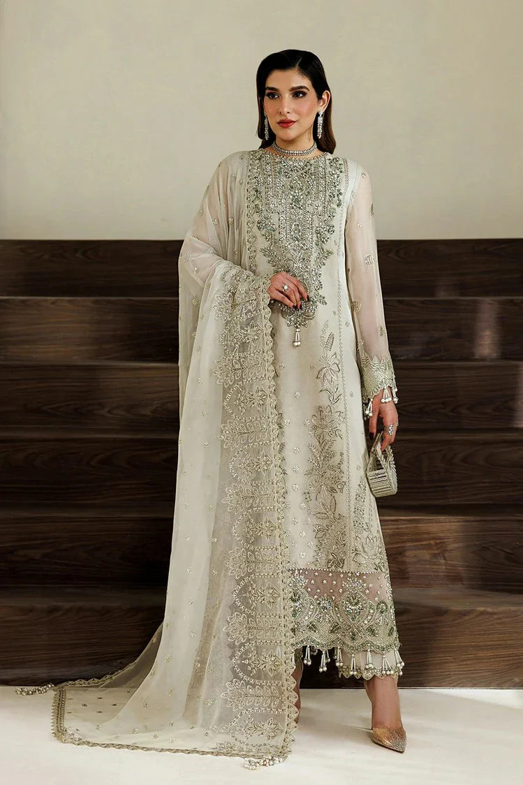 Picture of Alizeh - Aymal Bamber Chiffon Collection Vol 4 - AF-BHM-4074-Navya - Unstitched - Available at Raja Sahib