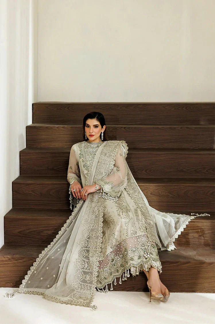 Picture of Alizeh - Aymal Bamber Chiffon Collection Vol 4 - AF-BHM-4074-Navya - Unstitched - Available at Raja Sahib