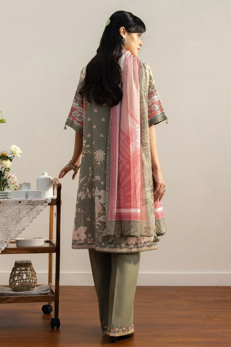 Picture of Zara Shahjahan - Coco Prints Drop 2 - ZEN-10A - Unstitched - Available at Raja Sahib