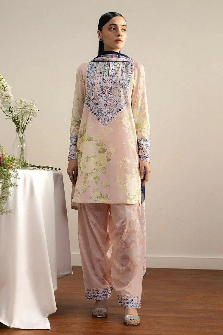 Picture of Zara Shahjahan - Coco Prints Drop 2 - HARU-1A - Unstitched - Available at Raja Sahib