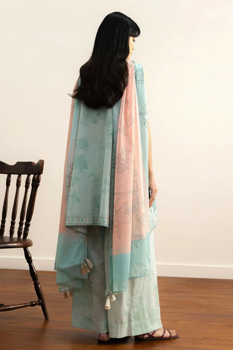 Picture of Zara Shahjahan - Coco Prints Drop 2 - SORA-3B - Unstitched - Available at Raja Sahib