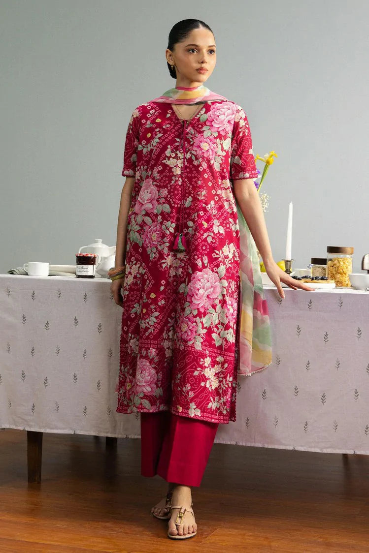 Picture of Zara Shahjahan - Coco Prints Drop 2 - KOHANA-4B - Unstitched - Available at Raja Sahib