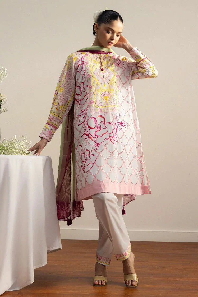 Picture of Zara Shahjahan - Coco Prints Drop 2 - NAMI-5B - Unstitched - Available at Raja Sahib