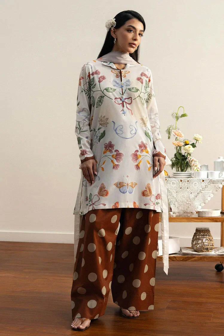 Picture of Zara Shahjahan - Coco Prints Drop 2 - YUKI-8A - Unstitched - Available at Raja Sahib