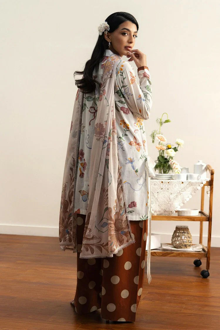 Picture of Zara Shahjahan - Coco Prints Drop 2 - YUKI-8A - Unstitched - Available at Raja Sahib