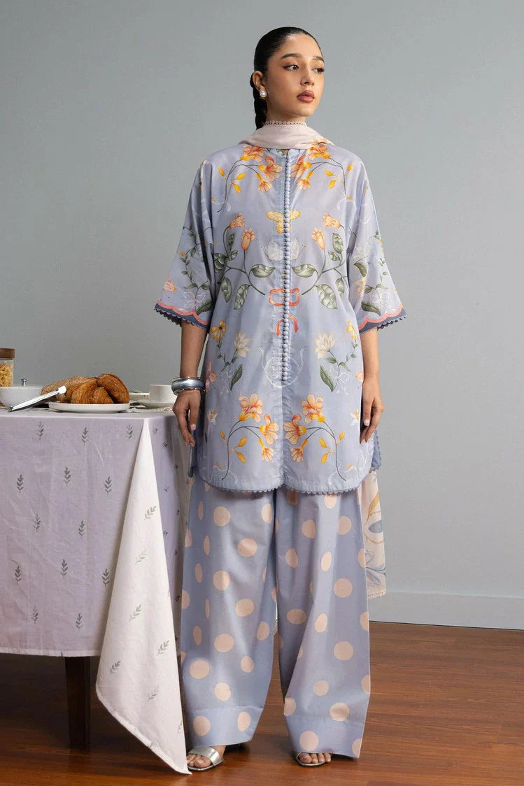 Picture of Zara Shahjahan - Coco Prints Drop 2 - YUKI-8B - Unstitched - Available at Raja Sahib