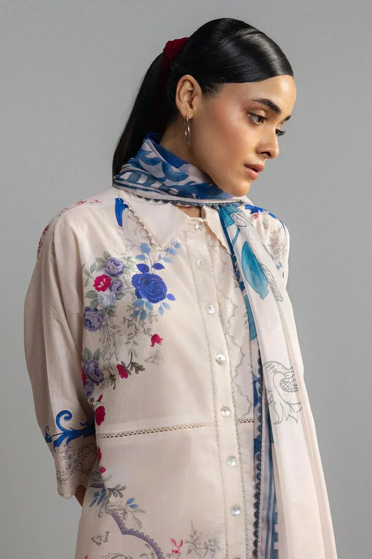 Picture of Zara Shahjahan - Coco Prints Drop 2 - REI-9A - Unstitched - Available at Raja Sahib