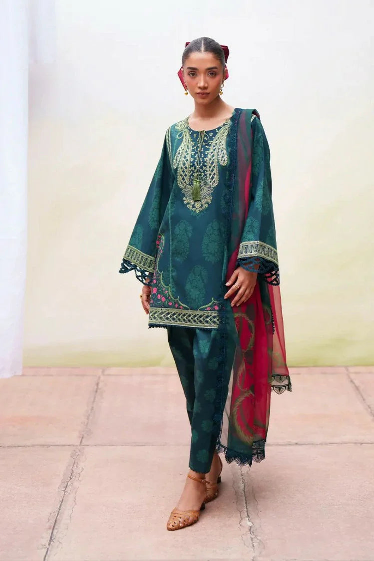 Picture of Saira Rizwan - Laanem SS Unstitched Collection - NAYRA-B-01 - Unstitched - Available at Raja Sahib