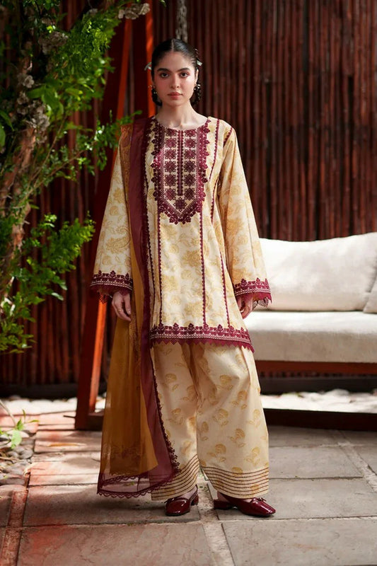 Picture of Saira Rizwan - Laanem SS Unstitched Collection - ZAREEN-A-06 - Unstitched - Available at Raja Sahib