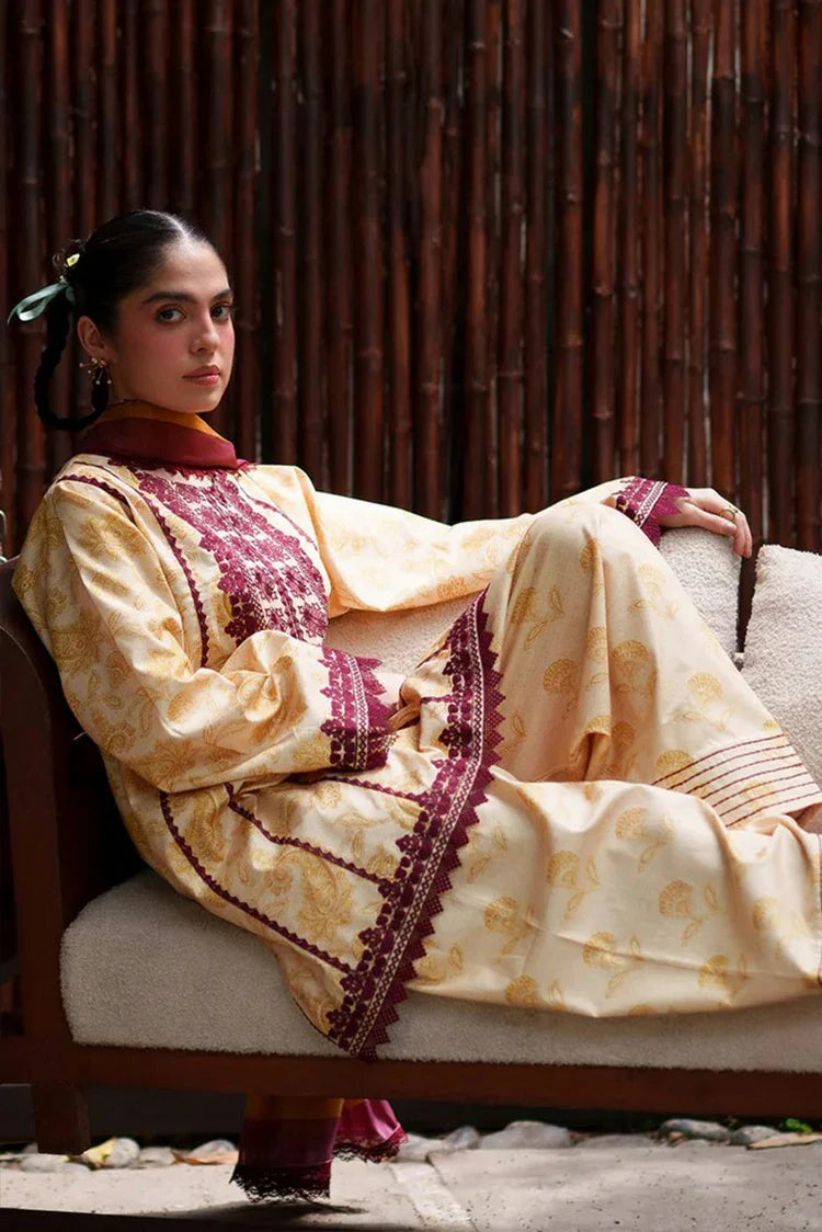 Picture of Saira Rizwan - Laanem SS Unstitched Collection - ZAREEN-A-06 - Unstitched - Available at Raja Sahib