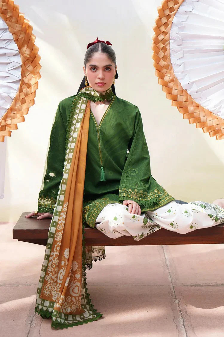 Picture of Saira Rizwan - Laanem SS Unstitched Collection - ELOWEN-A-08 - Unstitched - Available at Raja Sahib