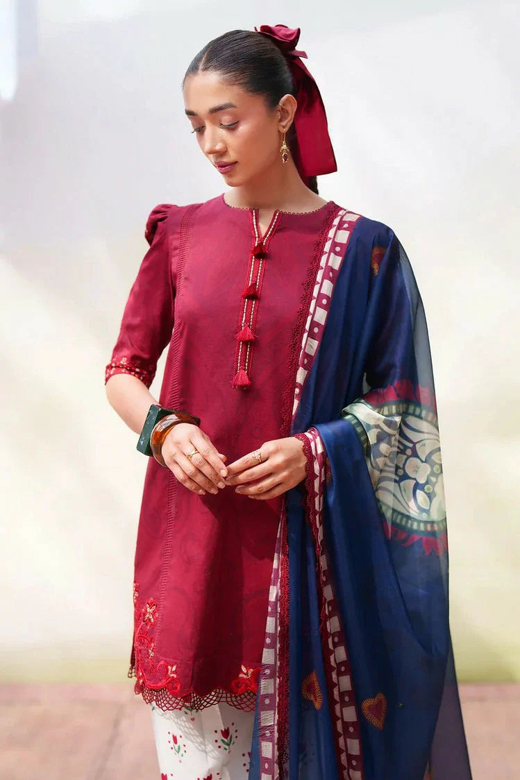 Picture of Saira Rizwan - Laanem SS Unstitched Collection - ELOWEN-B-08 - Unstitched - Available at Raja Sahib