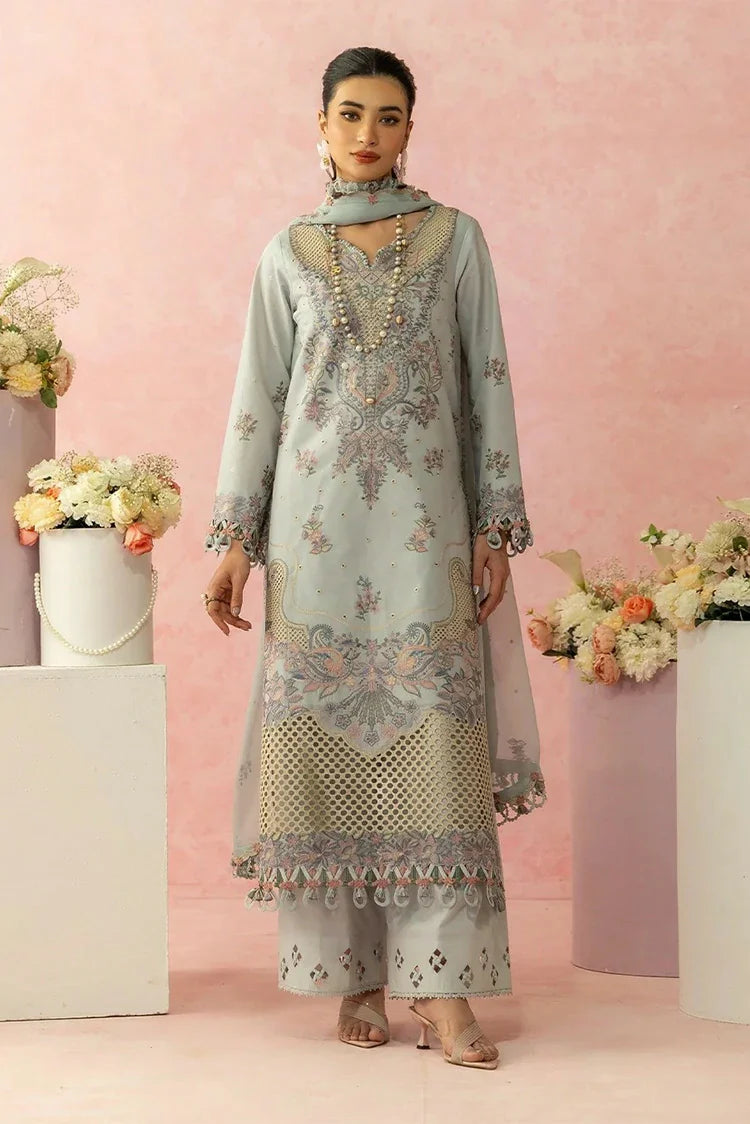 Picture of Asim Jofa - Luxury Lawn - AJULW-01 - Unstitched - Available at Raja Sahib