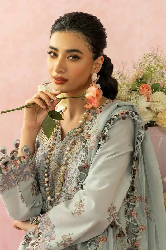 Picture of Asim Jofa - Luxury Lawn - AJULW-01 - Unstitched - Available at Raja Sahib