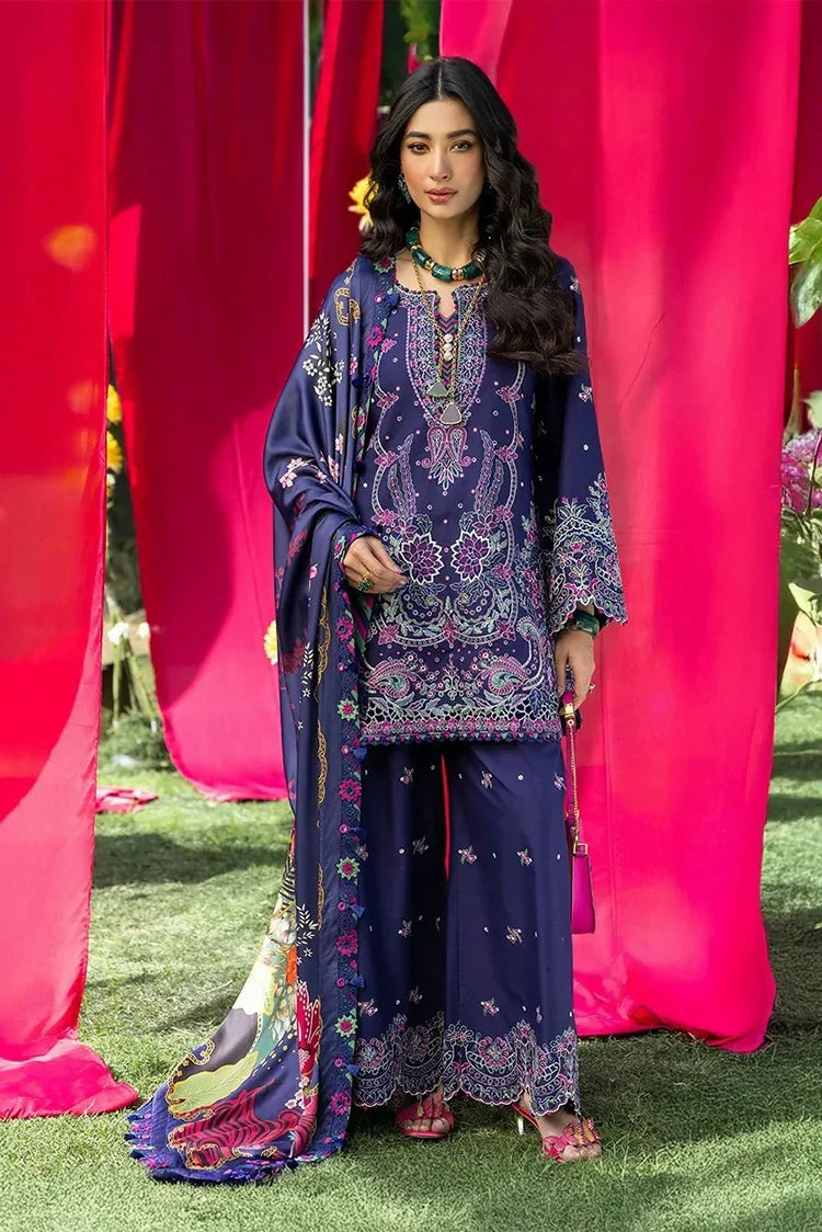 Picture of Asim Jofa - Luxury Lawn - AJULW-03 - Unstitched - Available at Raja Sahib