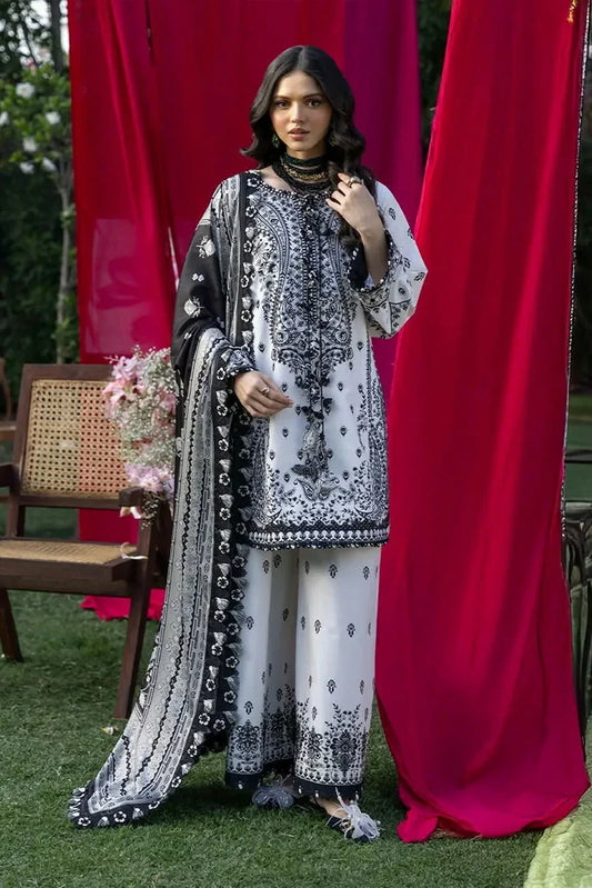 Picture of Asim Jofa - Luxury Lawn - AJULW-04 - Unstitched - Available at Raja Sahib