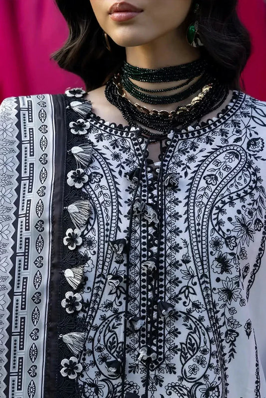 Picture of Asim Jofa - Luxury Lawn - AJULW-04 - Unstitched - Available at Raja Sahib