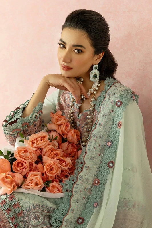 Picture of Asim Jofa - Luxury Lawn - AJULW-08 - Unstitched - Available at Raja Sahib