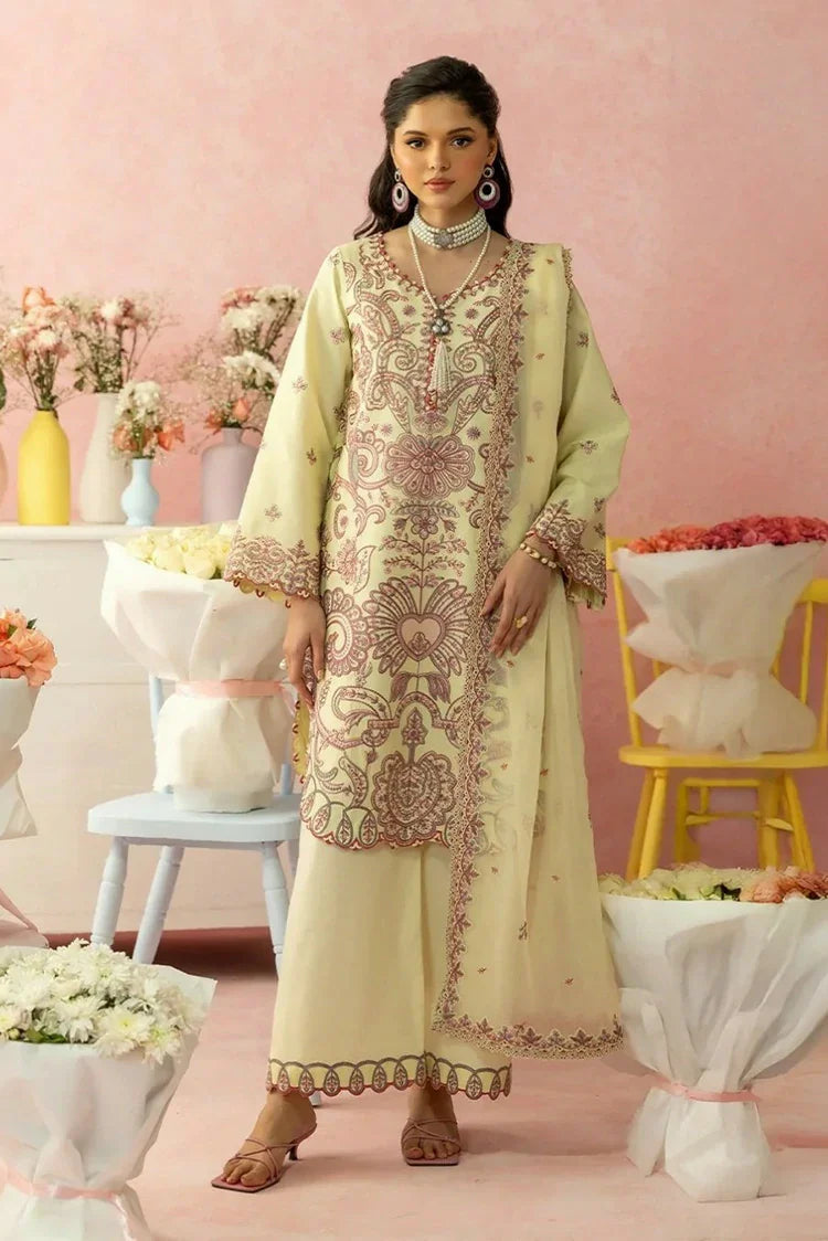 Picture of Asim Jofa - Luxury Lawn - AJULW-09 - Unstitched - Available at Raja Sahib