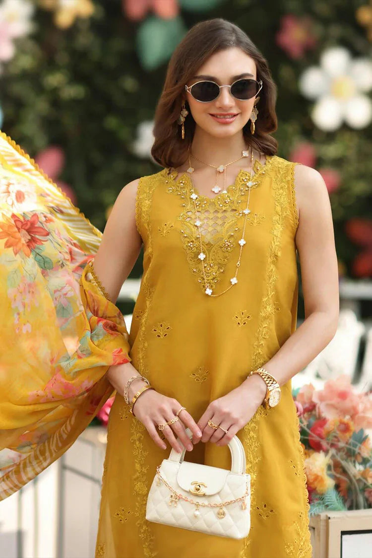 Picture of Noor by Saadia Asad - Noor Luxe Chikankari - Design 10 - Unstitched - Available at Raja Sahib