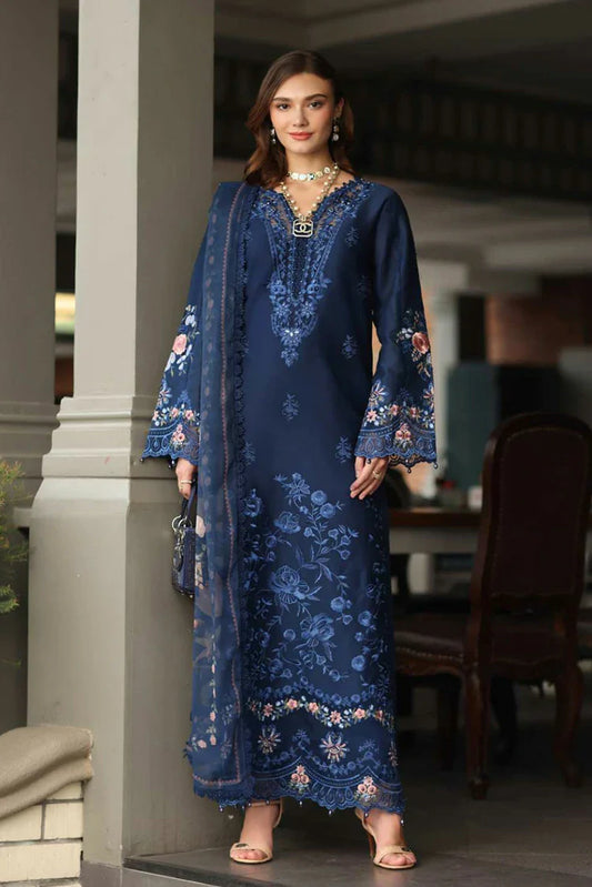 Picture of Noor by Saadia Asad - Noor Luxe Chikankari - Design 11 - Unstitched - Available at Raja Sahib
