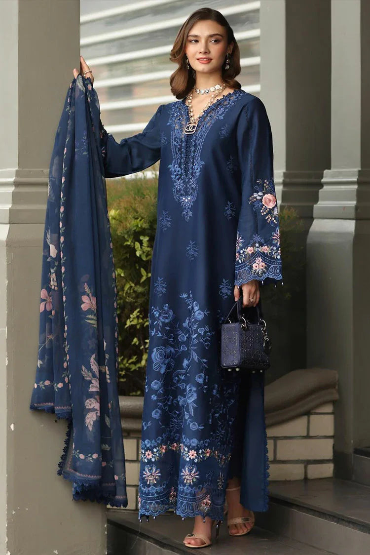 Picture of Noor by Saadia Asad - Noor Luxe Chikankari - Design 11 - Unstitched - Available at Raja Sahib