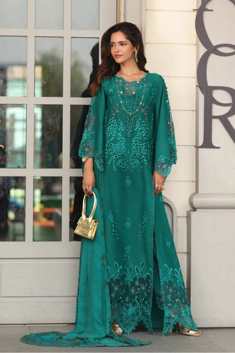 Picture of Noor by Saadia Asad - Noor Luxe Chikankari - Design 01 - Unstitched - Available at Raja Sahib