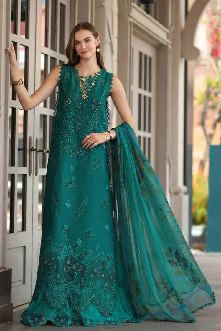 Picture of Noor by Saadia Asad - Noor Luxe Chikankari - Design 01 - Unstitched - Available at Raja Sahib
