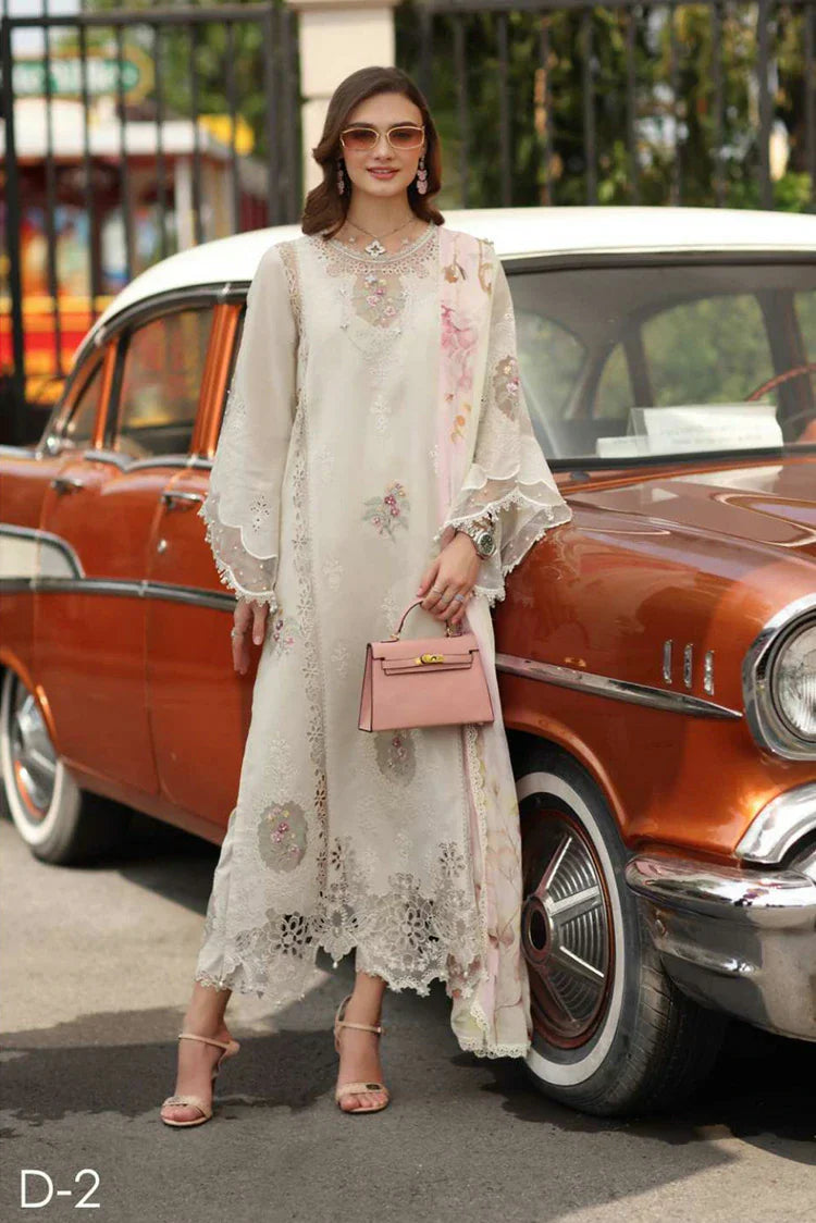 Picture of Noor by Saadia Asad - Noor Luxe Chikankari - Design 02 - Unstitched - Available at Raja Sahib